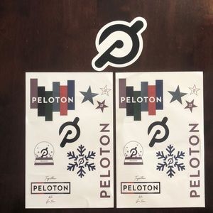Peloton stickers